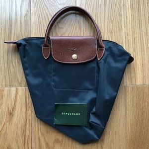 Longchamp Le Pliage small bag in grey
